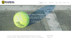 Desktop Screenshot of matchmakertennis.com